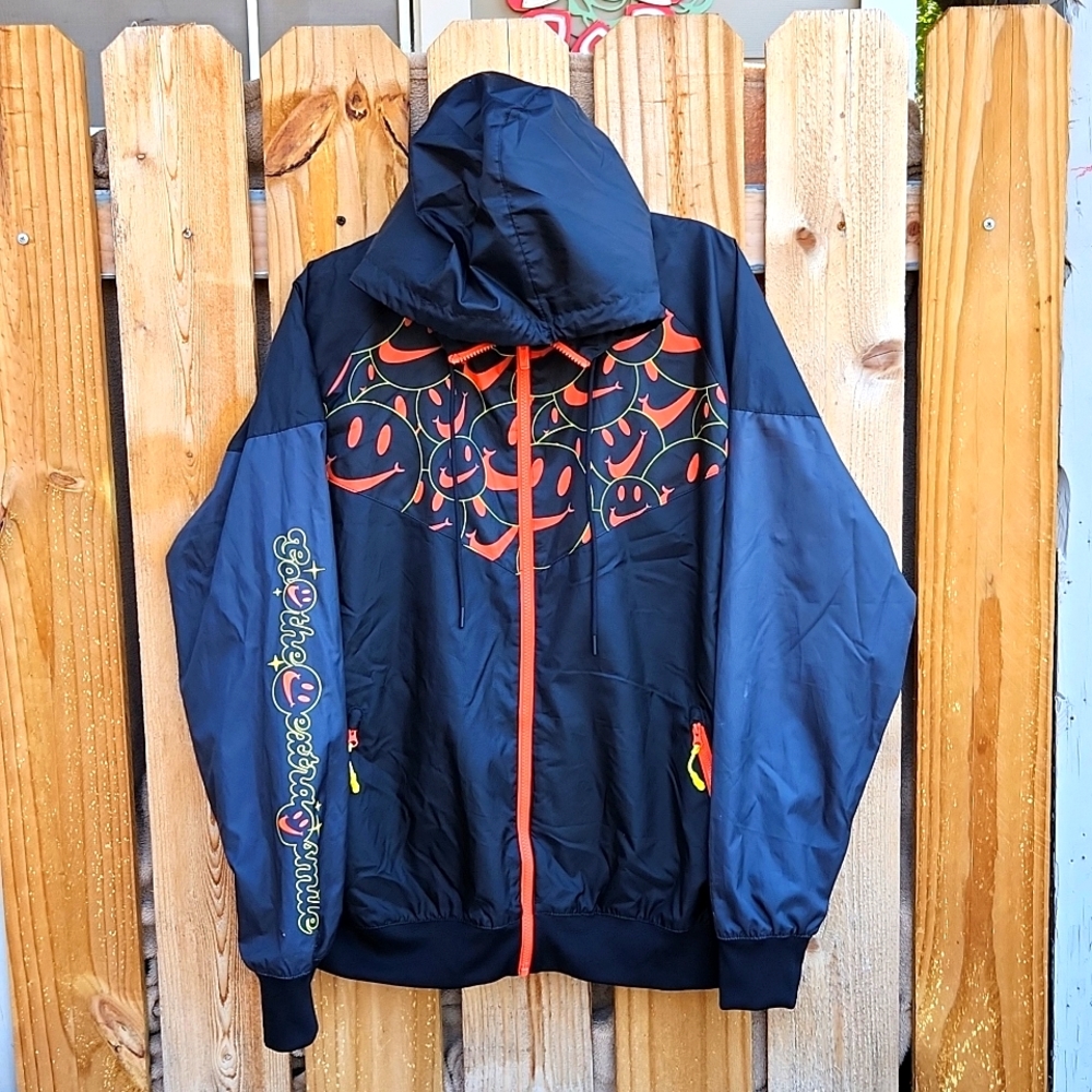 Nike black windbreaker